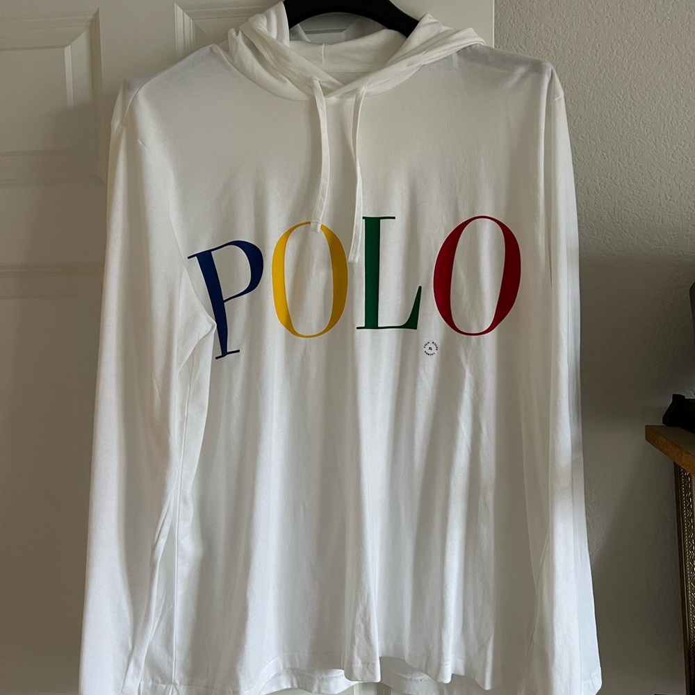 Ralph Lauren polo long sleeve with hoodi